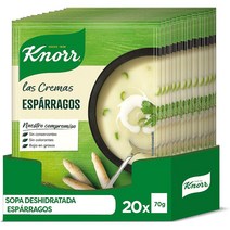스페인 크노르 Knorr Espárragos 아스파라거스 크림 수프 20개x70g, 1팩