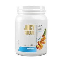 단백질 프로틴 Maxler Juicy Isolate Protein Powder - Clear Whey Fat Free Lactose Free & Sugar Muscle Recov, Pineapple, 1.1 Pound (Pack of 1)