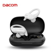 블루투스이어폰 무선이어폰 귀안아픈이어폰DACOM Athlete TWS 블루투스 이어폰베이스 진정한 무선 스테레오, 스페인, 01 Athlete TWS White