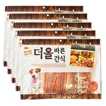 메가펫 더올바른 강아지간식 300g x5개, 5개, 오리라이스져키