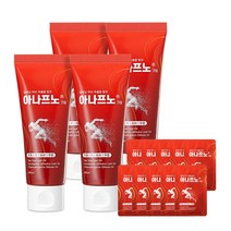 아나프노 마사지크림 온열 무릎 찜질 크림 100mlx4, 100ml x 4개(사은품 증정), 4개, 100ml