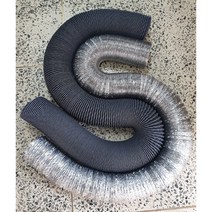 후렉시블호스 덕트자바라 닥트호스 주름관 SUS반도 FLEXIBLE 타포린 알루미늄, T/P후렉시블, 10M, 1개