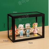 미니카 정리대 ABS 레고 인형 자동차 장난감 수납장 코너장, 블랙 1단
