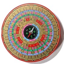 풍수백화점 풍수지리 초보자용 9층 한글 패철 나경 나침반 수맥봉