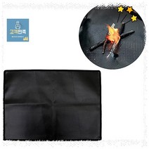 캠핑 방염 매트 M 방염포 난로 버너 토치 바비큐 그릴, 단품, 단품