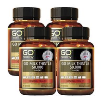 고헬씨 뉴질랜드 밀크씨슬 50000mg 60캡슐 4팩