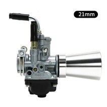 바이크기화기 ZSDTRP-모터사이클 카뷰레터 수화물 델로토 PHBG 17.5mm 21mm AS/AD 50cc-80cc Zuma Puch, 12 21AD set