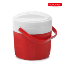 로이첸 미니비 보냉보온통 2.3L, 레드, 2300ml
