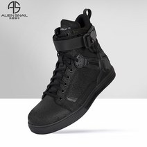 바이커 부츠 배달 오토바이 방한 ALIEN SNAIL 남성용 오토바이 부츠 Wome 캐주얼 신발 방수 가죽 모토 크로, 05 4