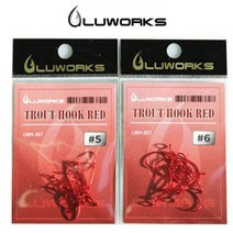 루웍스 무미늘 송어낚시 전용 바늘/트라우트훅