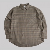 JIPSY 오버사이즈 글렌체크 셔츠. oversize glen check shirts.