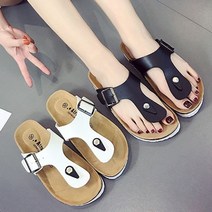 쪼리 슬리퍼 신발 2컬러 남여공용 플립플랍 샌들 스포츠 여름 통굽 여성 남자