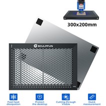 레이저컷팅기 각인기 마킹기 S9 레이저 조각기 모듈 90W CO2 헤드 조각 기계 커터 나무 아크릴 절단 금속, [03] Honeycomb Panel