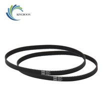 GT2 폐쇄 루프 타이밍 벨트 고무 2GT 6mm 3D 프린터 부품 110 112 122 158 200 280 300 400 610 852 mm 동기식 벨트 부품, 280mm