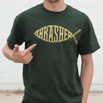 트레셔 트레셔 피쉬 반팔티 D.GREEN