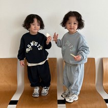 [메론스위치] 도넛세트(2color) 유아 키즈 상하복 상하세트