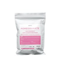 Appti 식물 추출물 하이 드레이팅 마스크 파우더 필 오프 젤리 스파 페이셜 마스크 뷰티 살롱 화이트닝 수축 모공 스킨 케어 250g, 석류