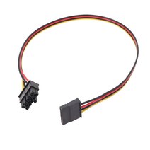 18AWG SATA 전원 케이블 10 핀에서 SATA 어댑터에서 SSD HDD 하드 드라이브를위한 SATA 케이블 DL380 G6G7 메인 보드 액세서리, A