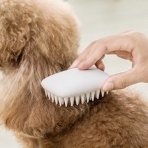 펫프레쉬 강아지 고양이빗 그루밍 털제거 포메라니안 포메 푸들 비숑 웰시코기 실리콘, 사각형