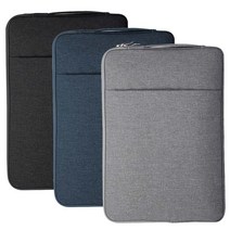 아이패드 10세대 10.9인치 극세사안감 손잡이 파우치, S사이즈, 그레이