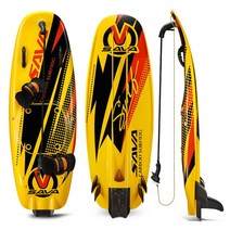 SAVA 전기 서핑 보드 제트 경량 탄소 섬유 전원 110cc 엔진 여름 해변 놀이, 02 Yellow surfboard