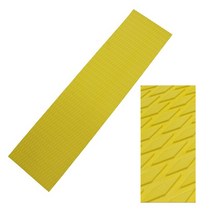 EVA 보트 바닥재 데크 시트 1200x450x5mm 인조 티크 패드 요트 제트 스키 미끄럼 방지 매트 서핑 보드 견인 워터 스쿠터, [01] Yellow