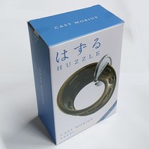 IQPLUS 하나야마 캐스트퍼즐 60여종 1~6단계 hanayama 성인퍼즐 두뇌훈련 치매예방 교육퍼즐 수집퍼즐 취미퍼즐 고난도퍼즐, 412 MOBIUS, 1세트