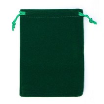 크리스마스 웨딩 선물 가방 및 벨벳 10 개 드로스트링 파우치 여행 도매 저장, 11.5x14.5cm, green