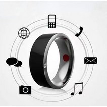 샤오미 미지아 스마트 반지 블루투스 링 NFC 태그 카드 얼리어답터 디바이스 모든 사이즈, 12(70mm)