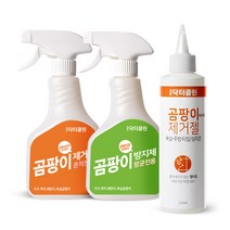 닥터클린 곰팡이제거제 500ml + 곰팡이방지제 500ml + 곰팡이제거젤 220ml, 1세트