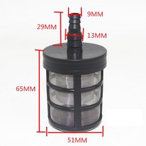 9-13mm 호스 파이프 펌프 필터 다이어프램 흡수 그물 관개 스트레이너 메쉬 가정용 정원 잔디 공급, 협력사, 검은 색
