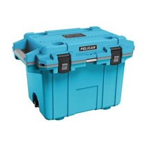 펠리칸 50쿼트 엘리트 쿨러, Cool Blue/Grey