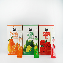 제주담움 한라봉꿀차 청귤차 오미자꿀차 25gx15ea 택1, 오미자꿀차 25g x 15ea