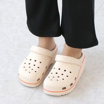 푹신 편한 경량 EVA 통굽 키높이 사무실 슬리퍼 샌들 퀸턴