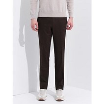 갤럭시 라이프스타일 갤럭시 라이프스타일 REGULAR FIT 브라운 울 캐시미어 스트레치 팬츠 (GC1X21M07D)