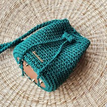 [라미니팅] 코바늘DIY 투웨이 미니 복조리백 패키지, 16, 1개