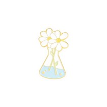 실험실 소모품 식물 애호가 실험실 에나멜 핀 사용자 정의 플라스크 테스트 튜브 브로치 옷깃 배지 가방, 한개옵션1, 05 5