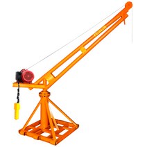 야외 소형 크레인 호이스트 220v 운반용품 트레일러 운반도구, 220V250kg20m