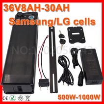 몬스터벌크 전기자전거배터리 36V 1000W 배터리 팩 30Ah 리튬 이온 전기 자전거 사용 삼성 셀
