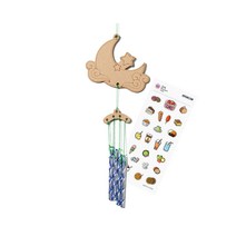 풍경 만들기 세트 튜브벨 재료 도어종 키트 봄 여름 가을 겨울 꾸미기 diy 키트, 튜브벨:달 ＋ 사은품 증정