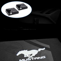 LED 자동차 도어 라이트 프로젝터 스티커 액세서리 포드 머스탱 2021 2020 2019 2018 2017 2016 2015 2014 2013 2012 2011 2 개, 1.2pcs
