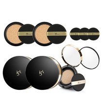 이자녹스 SK 초특가 이자녹스 듀얼커버쿠션 가성비패키지 (본품2+리필2+퍼프, 21호