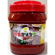 삼보식품 비슬산 비빔양념장 2Kg 비빔냉면양념 비냉다데기 비냉소스 쫄면장, 1