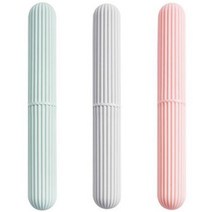 PKFARM 미니 파스텔 휴대용 칫솔통 여행용 칫솔케이스, 그린