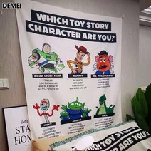 DFMEI 배경 브린스 행주 해바라기 펜션 인테리어 룸 숙소 침실 셋방 배경 벽 태피스트리, 토이스토리, 200*150의 송6등
