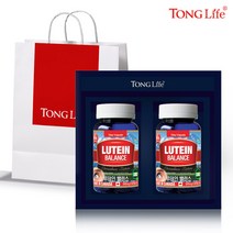 [KT알파쇼핑]선물박스+쇼핑백-통라이프 루테인밸런스-눈건강-2병, 상세페이지참조, 특대
