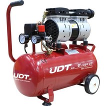 UDT 저소음 컴프레셔 0.7마력 콤프레샤 24L, 1개