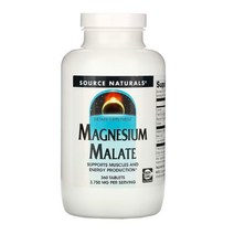 소스내추럴 마그네슘 말레이트 3750mg 360 태블릿 Malic Acid 말산 microcrystalline cellulose magnesium stearate