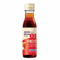 CJ더마켓 황금 레시피 밀키트 즉석 식품 홈파티 편의점 휴게소 치트키소스 떡볶이맛스리라차 튀김 매운 오뎅 국물 가래떡 로제 밀떡 치즈 255G, 8개