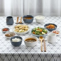 모노 2인 홈세트 20P, 화이트&그레이세트